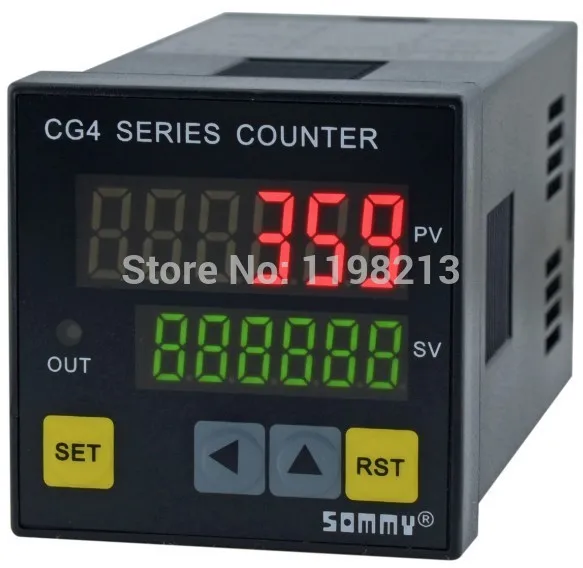 Цифровой счетчик CG4 48*48 мм Электрический цифровой CG4-RB60 | Инструменты