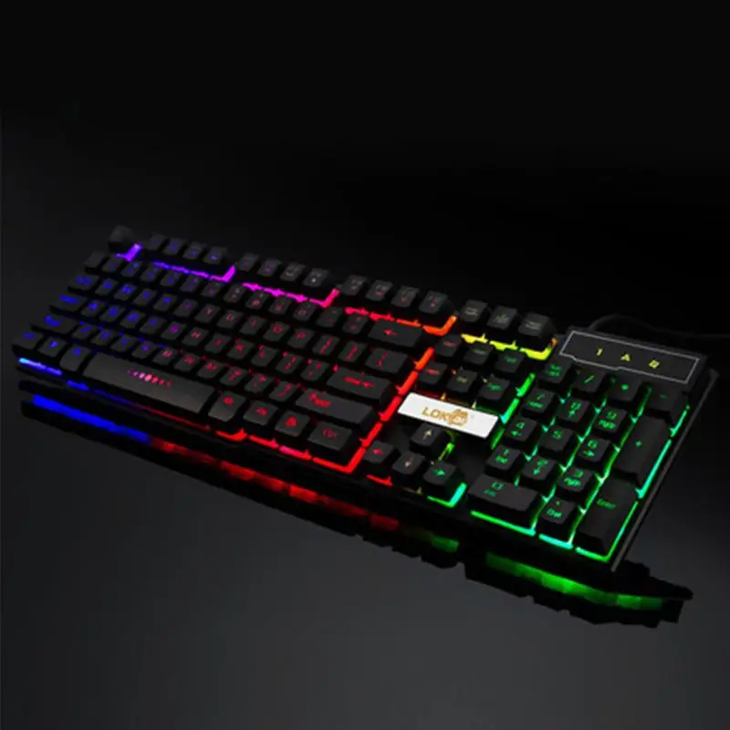 R260 Russo Tastiera игровой металло 104 Tasti ритмизированные Meccanica retroilluminata проводной Tastiere USB