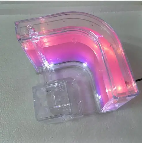 LED pink Натуральный муравей ферма с Eatable гелем насекомых экологическая коробка научная развивающая игрушка муравьи домашнее животное рептилия светодиодный Муравьиное гнездо класс номер пункт - Цвет: LED pink