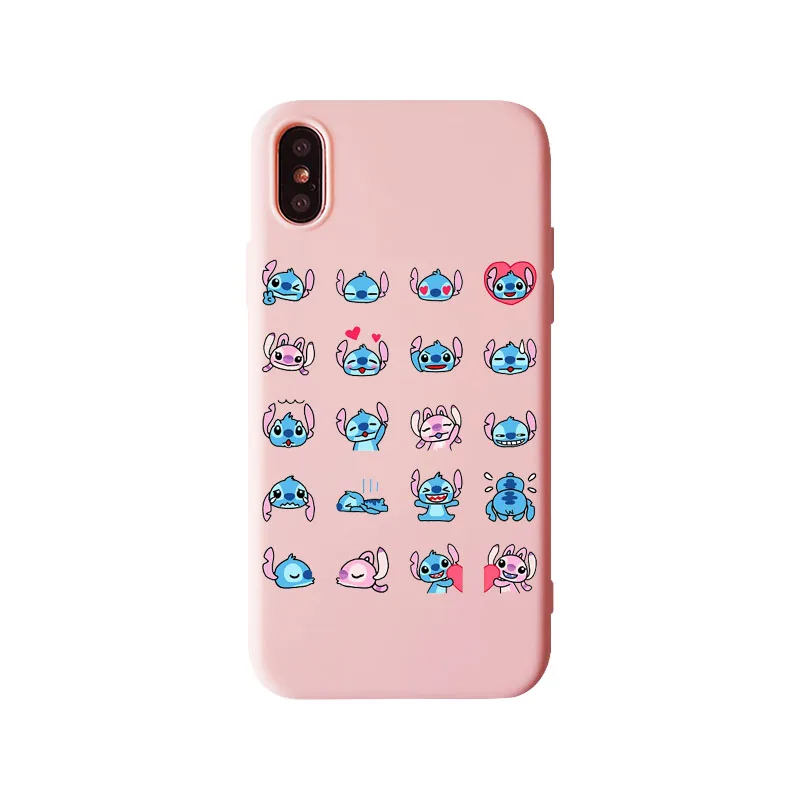 Милый чехол для телефона с рисунком стежка для iPhone 11, 11Pro, 6, 6 S, 7, 8 Plus, X, чехол, мягкая задняя крышка из ТПУ для iPhone XS MAX, XR, XS, чехол, Fundas
