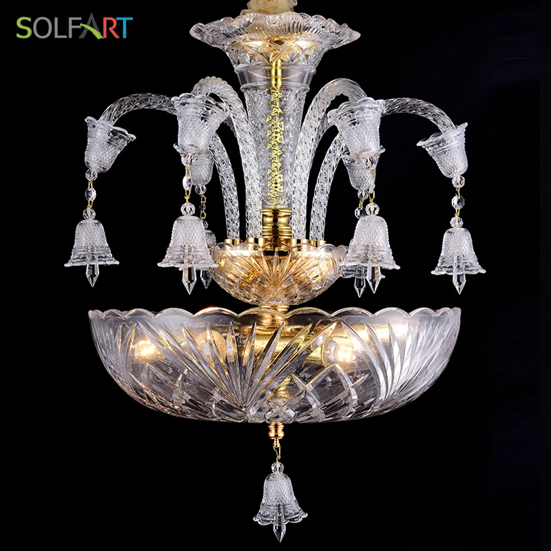 SOLFART хрустальная люстра 90-260 в подвески для люстры стеклянные современные