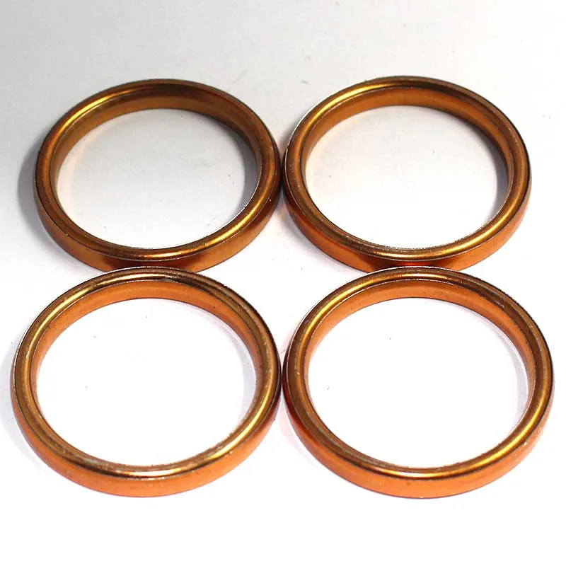 iron Выпускной мотоцикл для Suzuki GSX 1300 BK BKA B-King GSX1300 R GSX1300R DR650 S двойной Спорт dr 650 s цилиндр Прокладка выхлопной трубы - Цвет: iron