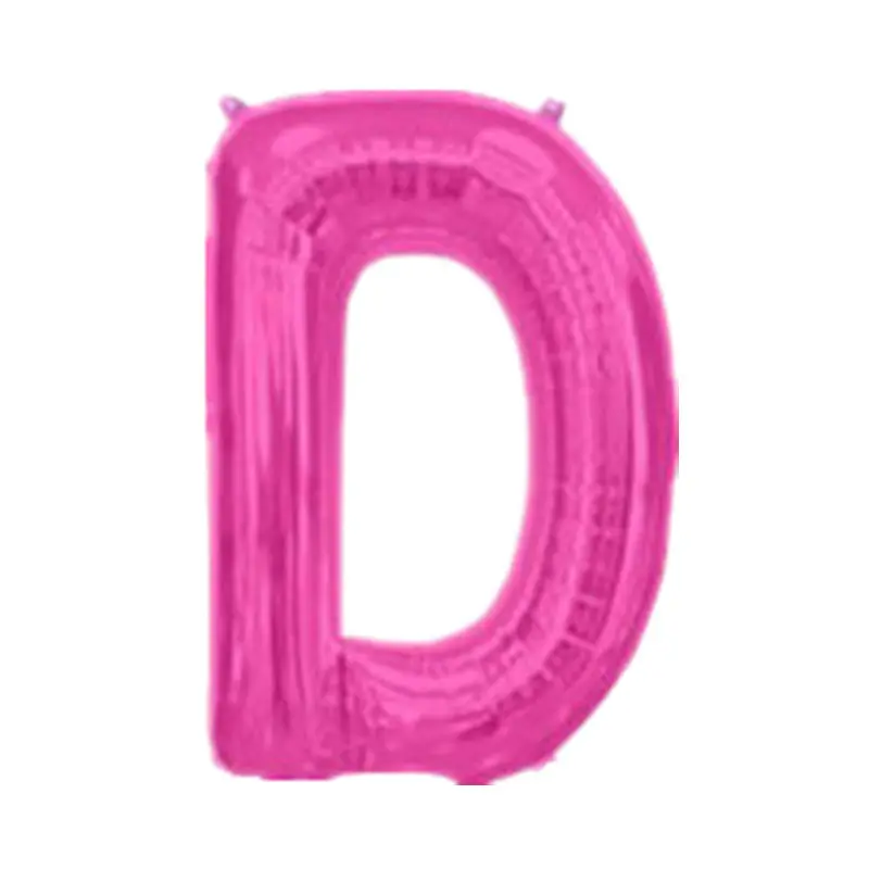 GOGO PAITY New 40-inch Pink Letter Aluminum Balloon Wedding Party Decoration High Quality | Дом и сад