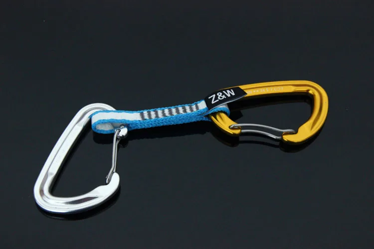 Открытый рок/ледолазание скалолазание оборудования Алюминий карабины горные