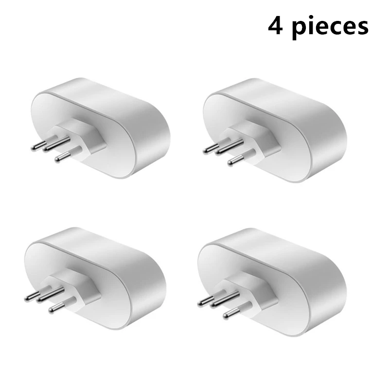 4 piece Совместимая с Alexa Wi-Fi розетка, бразильский стандарт, 16А, умная розетка, приложение Tuya, дистанционное управление, монитор питания, таймер, голосовое управление - Комплект: 4 piece