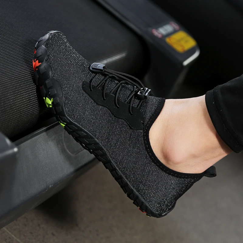 Летняя водонепроницаемая обувь Крытый Йога Non-slip пять палец Босиком Спортивная Для женщин Для мужчин река море Дайвинг носки для купания; Tenis Masculino; большие размеры