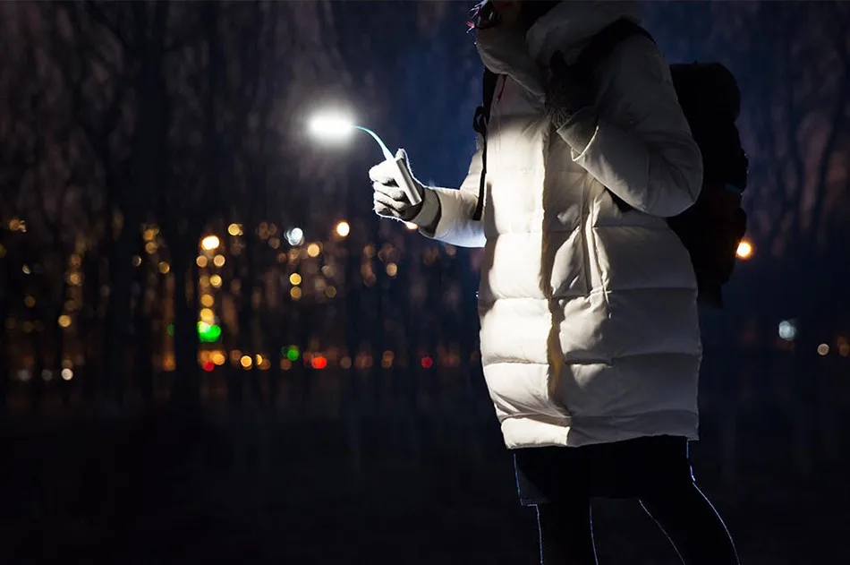 Xiaomi Mijia USB светодиодный светильник с переключателем 5 уровней яркости USB для внешнего аккумулятора ноутбука портативный светодиодный светильник