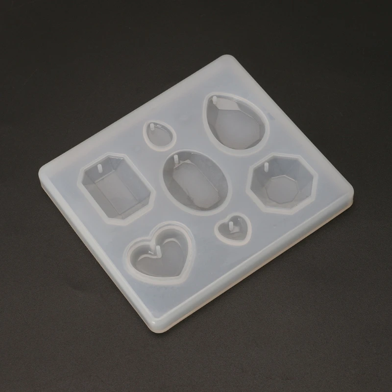 Силиконовая зеркальная форма DIY для изготовления ювелирных изделий подвеска