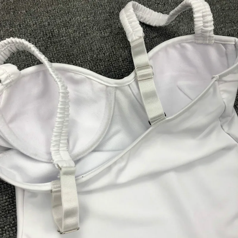 Соблазнительные весенне-летние 2019 бикини со стальной грудью слитный купальник