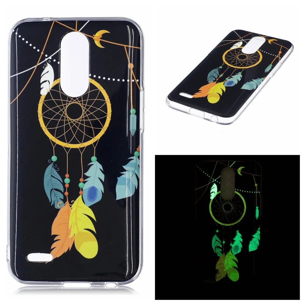Ночник светящийся чехол для coque LG K8 2017 M200N X300 силиконовый 5 дюймов |