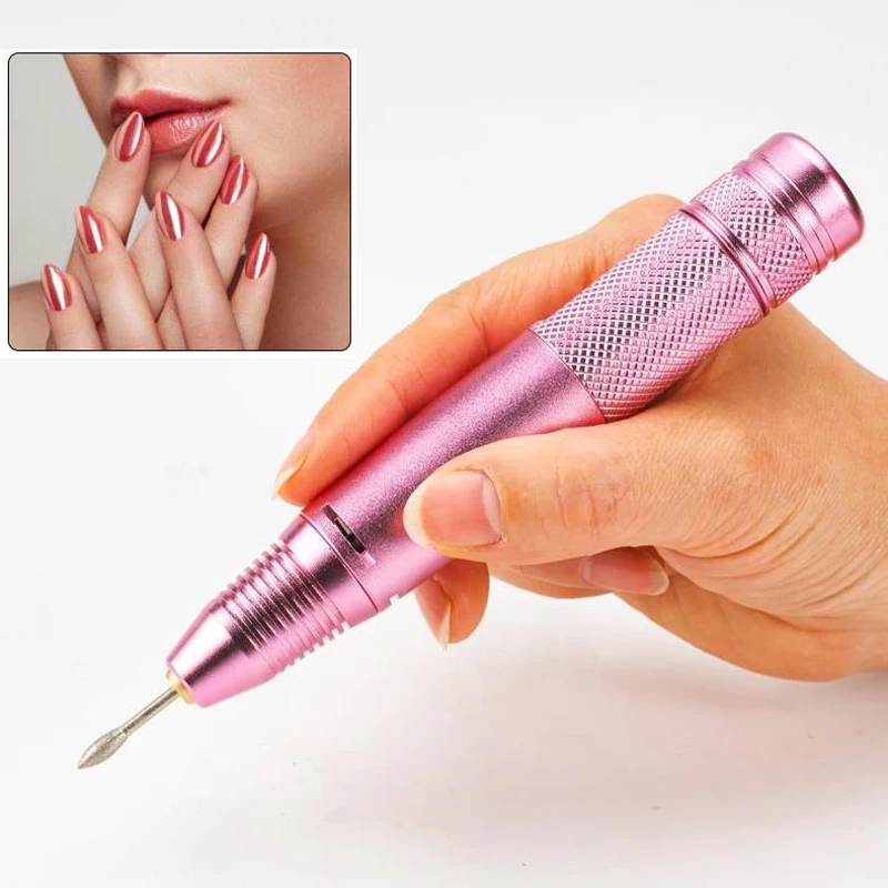 Металлическая сменная Ручка для электрической шлифовальной машины ногтей без