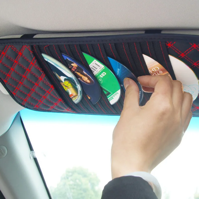 Автомобильный Стайлинг 1 шт. CD клип Солнцезащитный козырек зажим для Audi a4 b6 a3 a6 c5