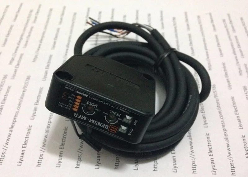 BEN5M-MFR фотоэлектрический датчик Инфракрасный датчик переключатель/24-240 V зеркального отражения датчик