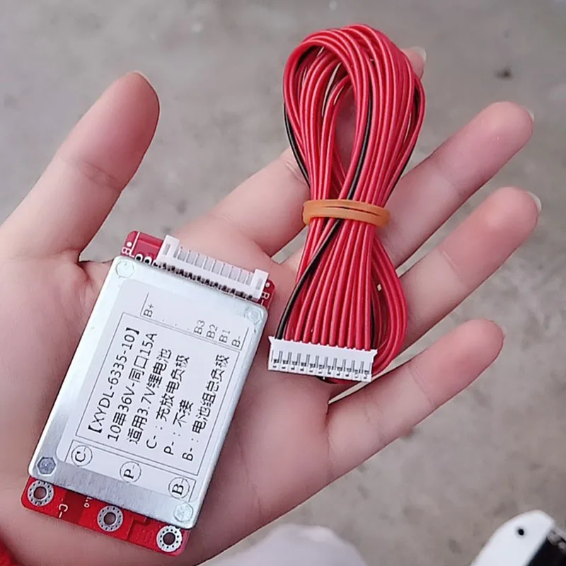 7S 24V 10S 36V 13 V 48V 14S 52V литий-ионная Lipo ионная плата для защиты аккумулятора, зарядный общий порт 15A ebike BMS PCM Packs motor