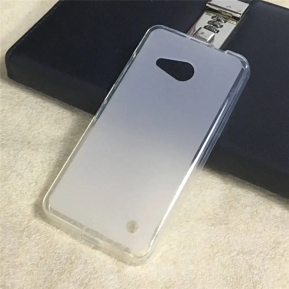 Transparent TPU Силиконовый чехол для Nokia microsoft Lumia 550 чехол мягкий TPU чехол для телефона для Lumia 550 чехол для задней крышки Fundas для Nokia Lumia 550 - Цвет: Transparent TPU