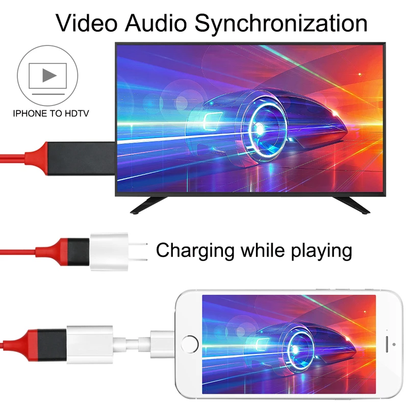 1 м MHL к HDMI адаптер 1080P Micro USB кабель для IOS/Android Samsung Galaxy телефоны HD TV кабель|Кабели HDMI|