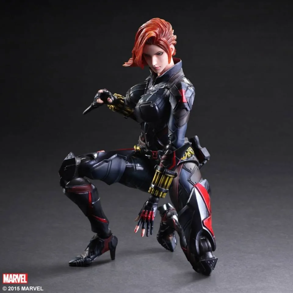 Игра искусство 27 см Marvel Мстители Черная Вдова фигурку модель игрушки|Игровые