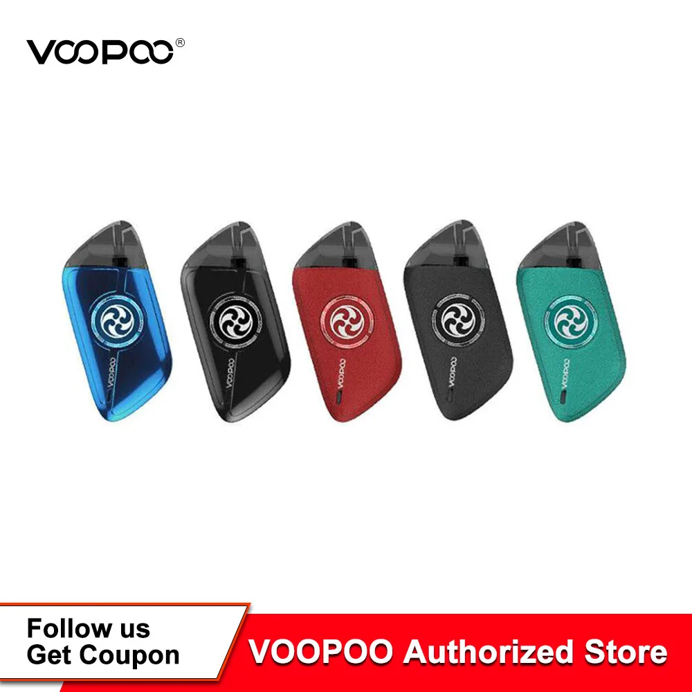 Комплект VOOPOO ROTA Spinning Pod system 350 мАч встроенный аккумулятор емкость 1 5 мл набор ручек