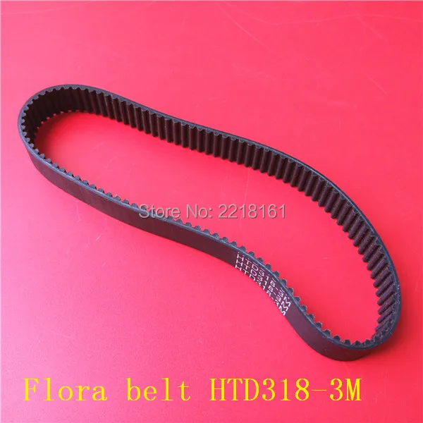 3 шт. Бесплатная доставка широкоформатный принтер Flora маленький ремень HTD 318 м для