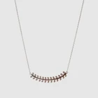 Бутик аморта Серебряное ожерелье 925 пробы