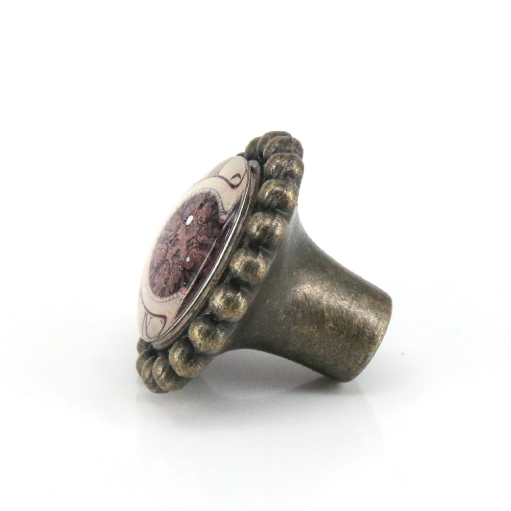 2 шт дверные ручки Хрустальные стеклянные кухонные винтажные для выдвижного