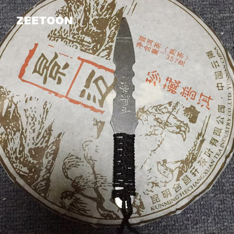 2PCS/Lot Puɾr Tea Knife / Without The Stainless Steel Knives Ceremony Tool Cut Cutter |