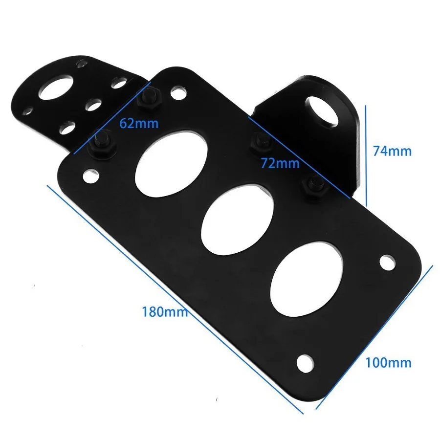 Универсальный мотоциклетный боковой держатель из алюминиевого сплава задний