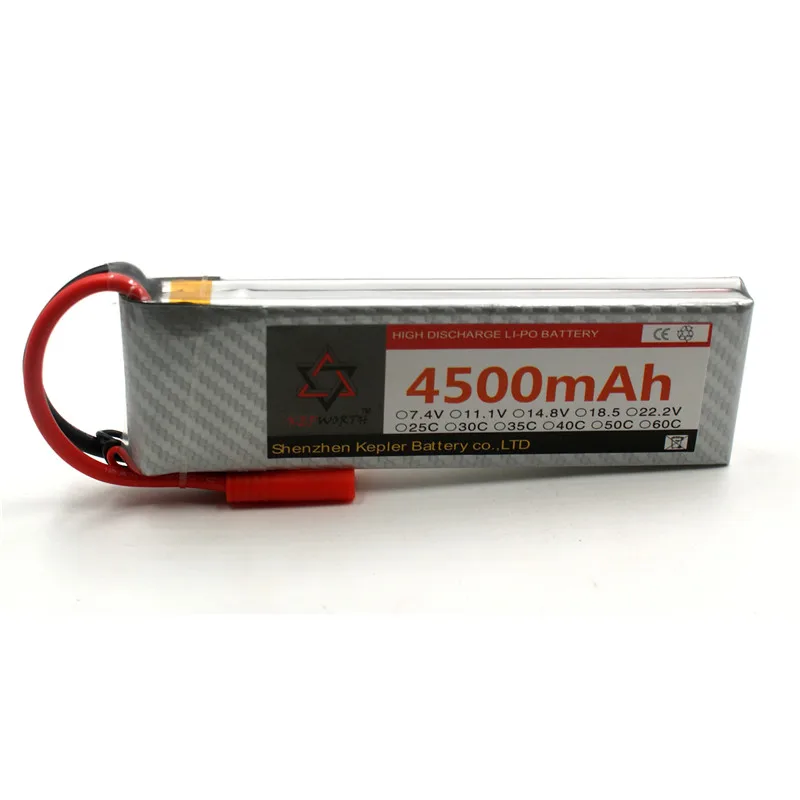 

2s 7.4v 4500mAh Lipo Battery RC Car Plane Boat Lithium Ion Polymer Battery For Truck Tank Drone Helicopter