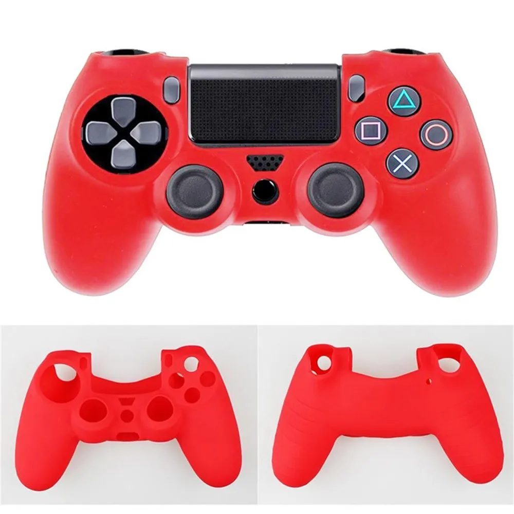 G Высококачественные мягкие Нескользящие силиконовый чехол ForPlaystation PS4 ручка контроллера сцепление - Цвет: G
