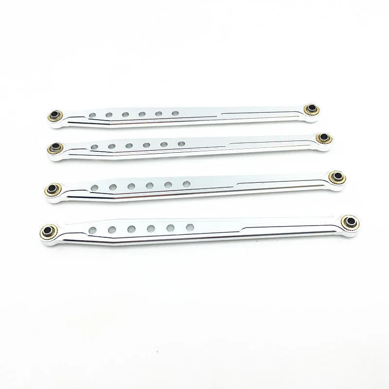 1 комплект Алюминий нижней и верхней части шасси Ссылка Серебряный Для осевой SCX10