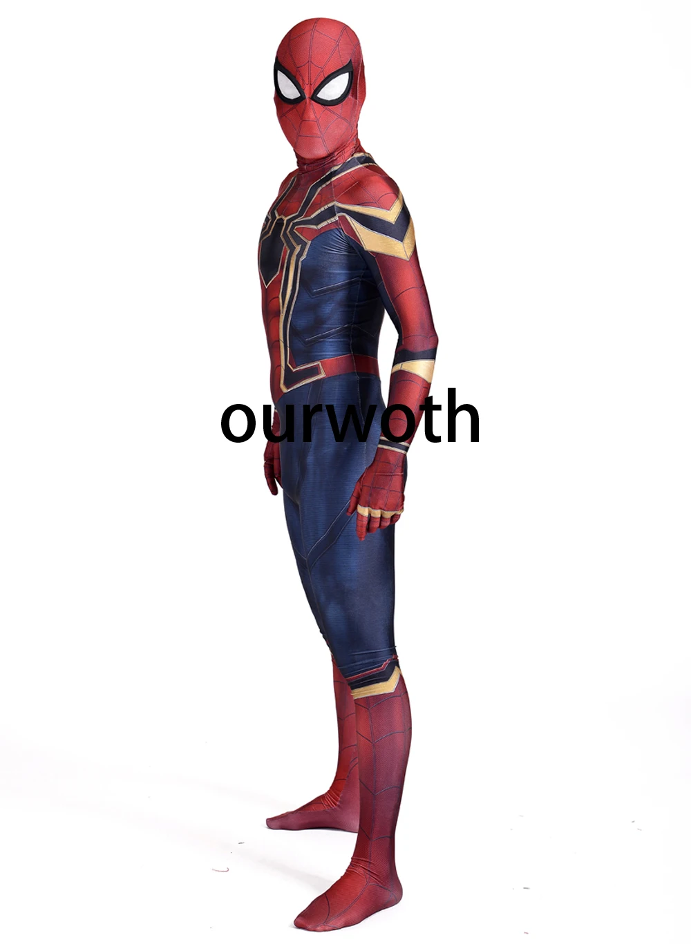 Костюм Железного Человека паука с 3D принтом для косплея костюм на заказ|spiderman