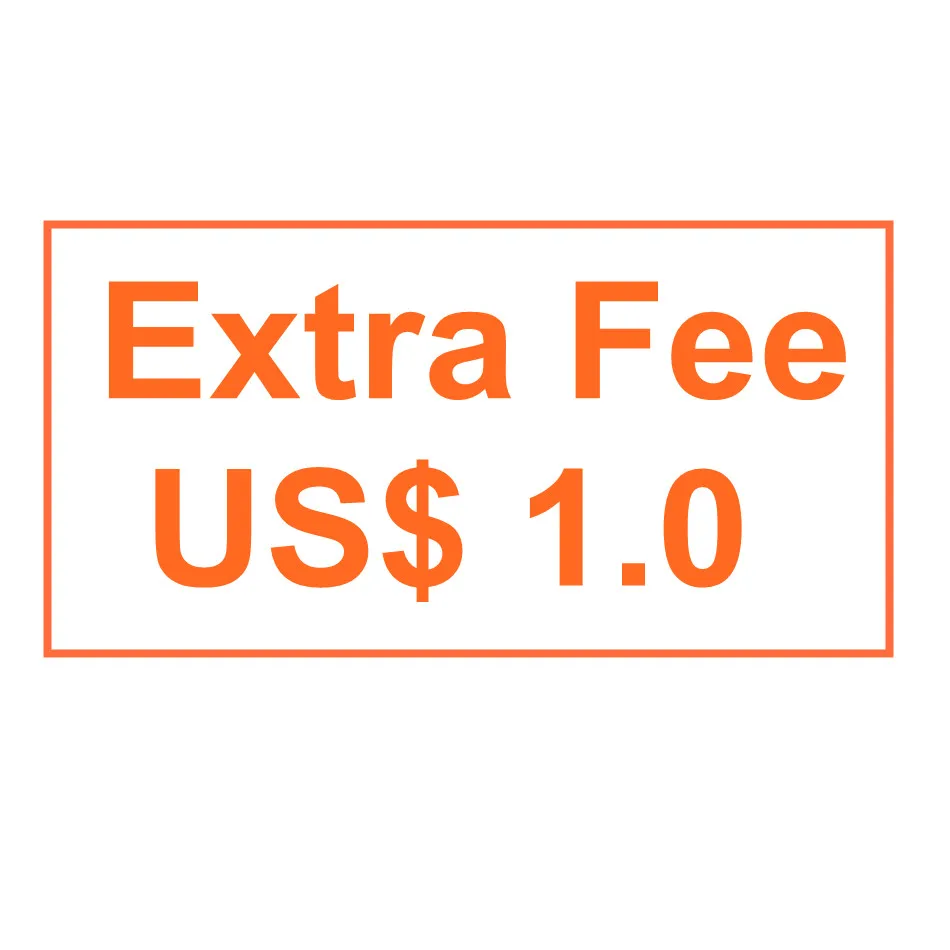 

Дополнительная плата 1, 00 долл. США