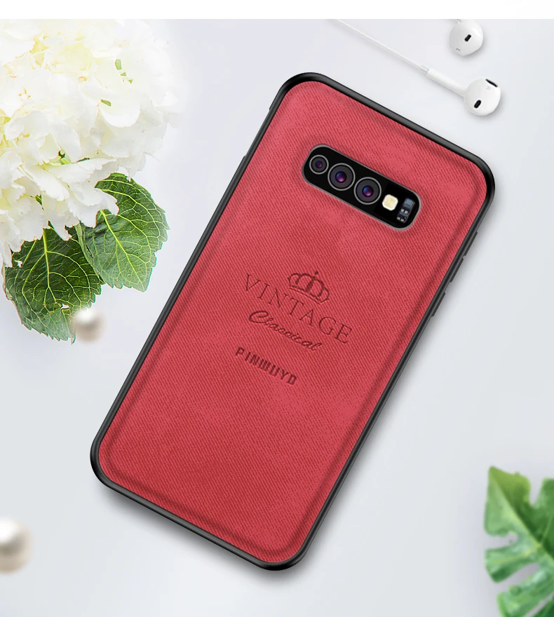 for Samsung Galaxy S10e Case Original PINWUYO VINTAGE PU Leather Protective Phone Shockproof | Мобильные телефоны и
