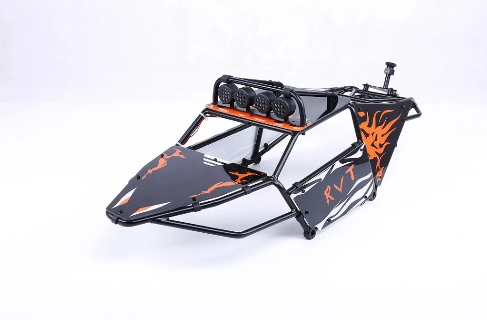 Металлическая рулонная клетка + панель корпуса для 1/5 HPI Baja 5T 5SC Rovan Kingmotor car|Детали и