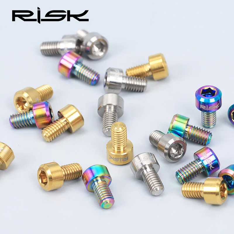 M6x10mm V Тормозной болт для шоссейного велосипеда из титанового сплава MTB зажим