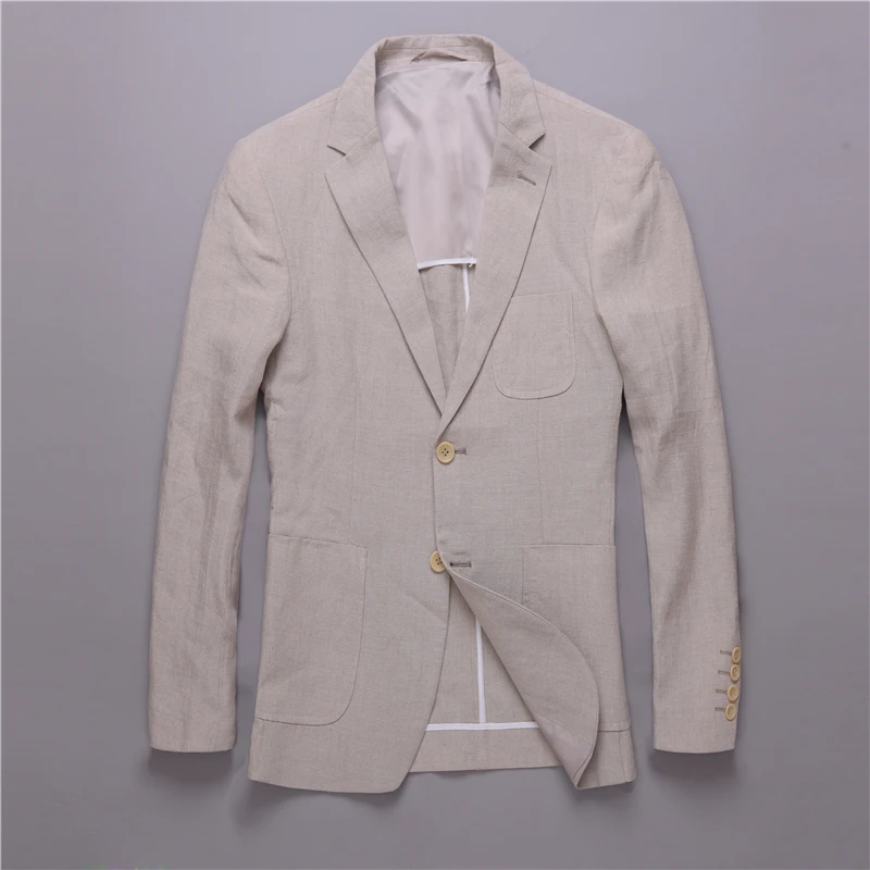 

NA54 Latest Coat Pant Designs Ivory Beige Beach Linen Suits Men Wedding Suit Bestman Groomsmen Marriage Tuxedo Custom 2 Pieces