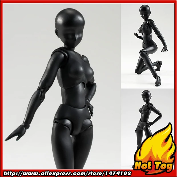 100% Оригинальный BANDAI Tamashi Наций S.H.Figuarts (SHF) фигурку тело Чан (сплошной черный цвет