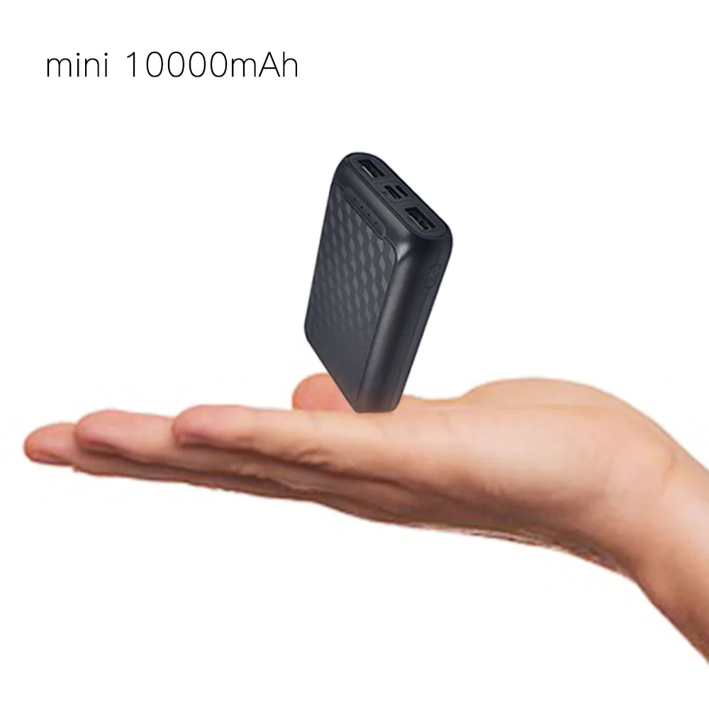 Mi ni 10000 мАч портативное зарядное устройство типа C PD для iPhone Xiaomi mi 9 внешний