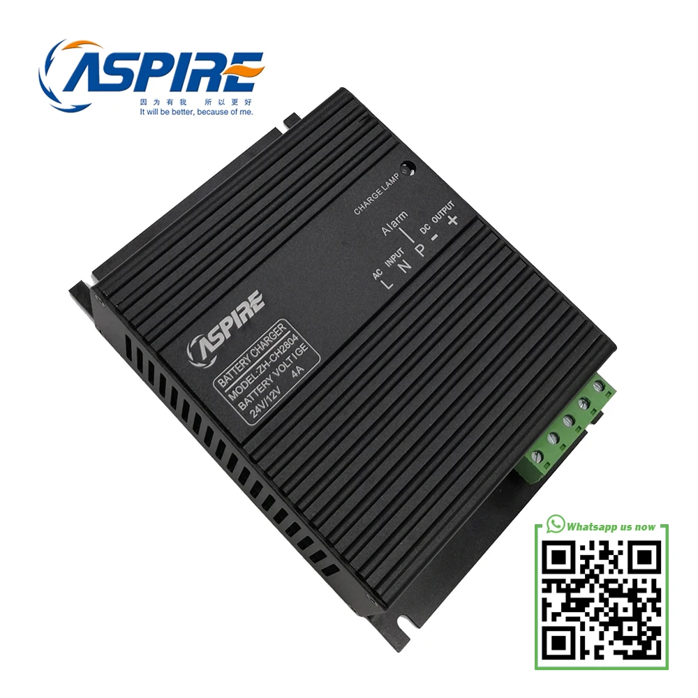 ASPIRE Diesel зарядное устройство генератора 4A 12 v 24 v, Мощность Батарея Зарядное устройство 4A ZH-CH2804 с тревогой