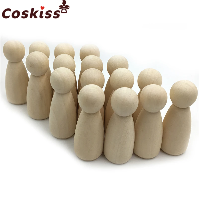 Деревянные колышки для Кул 55 мм 2 дюйма 30 шт.|doll wooden|doll dolldolls dolls |