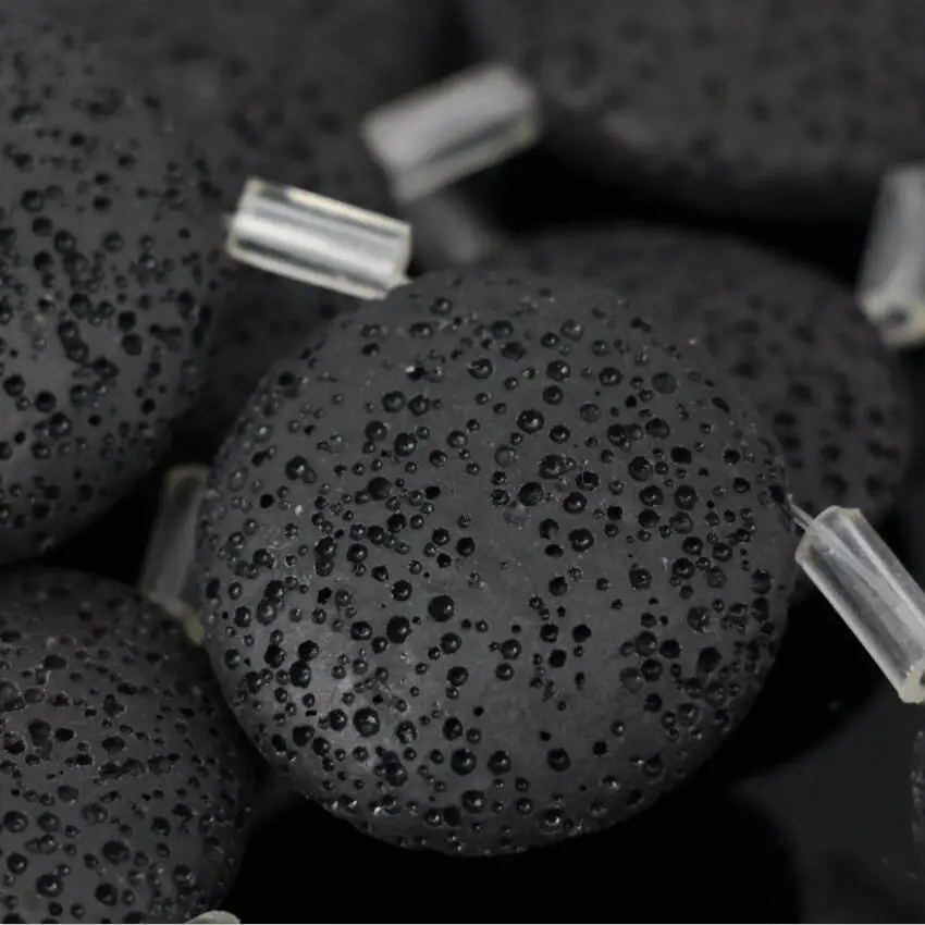 3 нити/партия бусины из натуральной лавы 30 мм|beads charms|beaded jewelrylava rock |