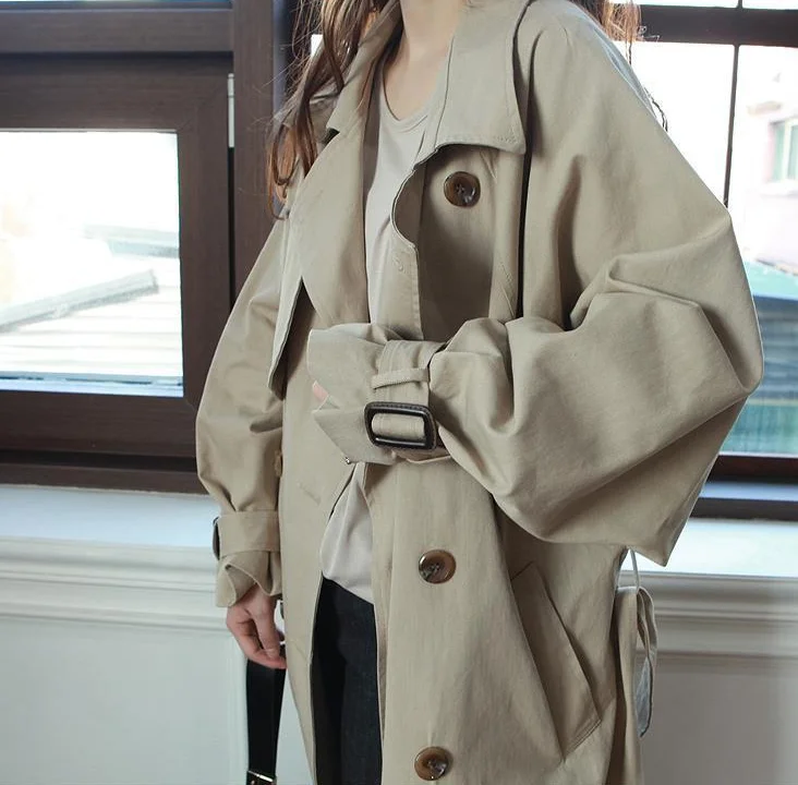 Женская однотонная куртка цвета хаки на весну и осень|Женские куртки| |