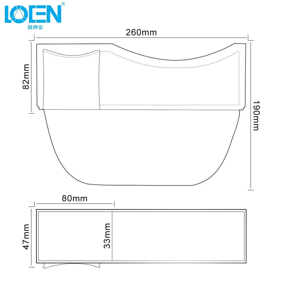 LOEN 1 шт. черный серый деревянный автокресло Gap коробка наполнитель Catcher органайзер