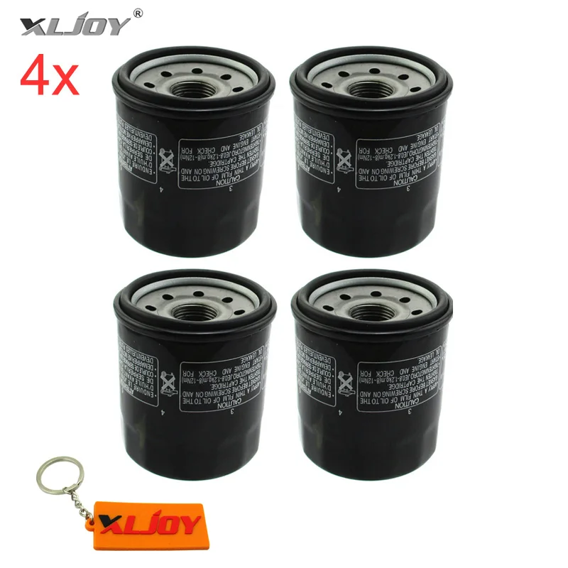 Масляный фильтр 4x для Polaris 308 49 63 Yamaha 3FV 13440 00 20 5GH 30 10 Kawasaki 16097 0004 0008|Масляные фильтры|