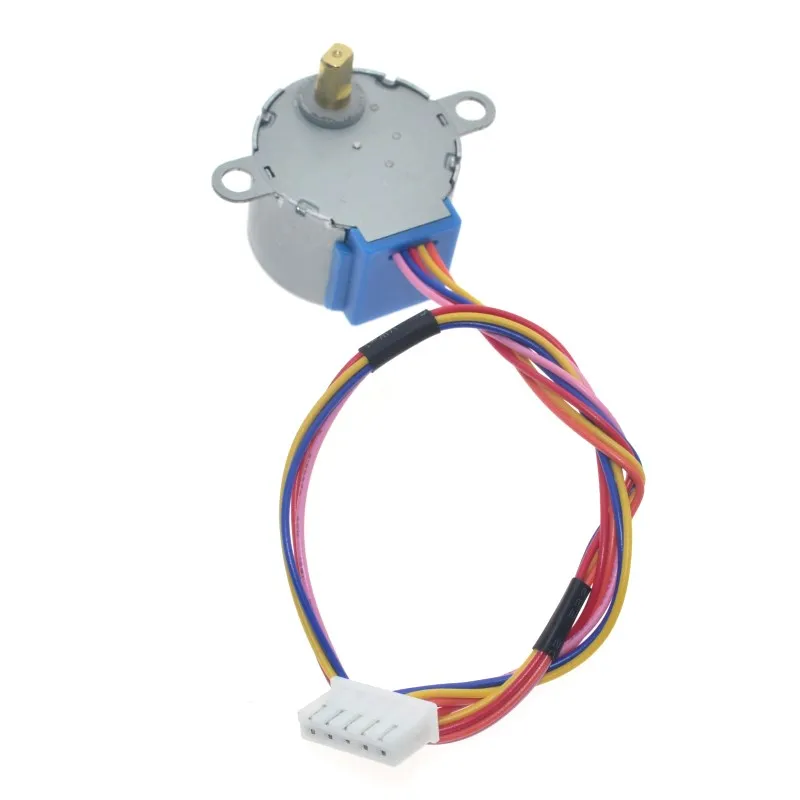 4 фазный 5 проводной Шаговый Мотор В мотор редуктор 28BYJ 48 5V микро мини
