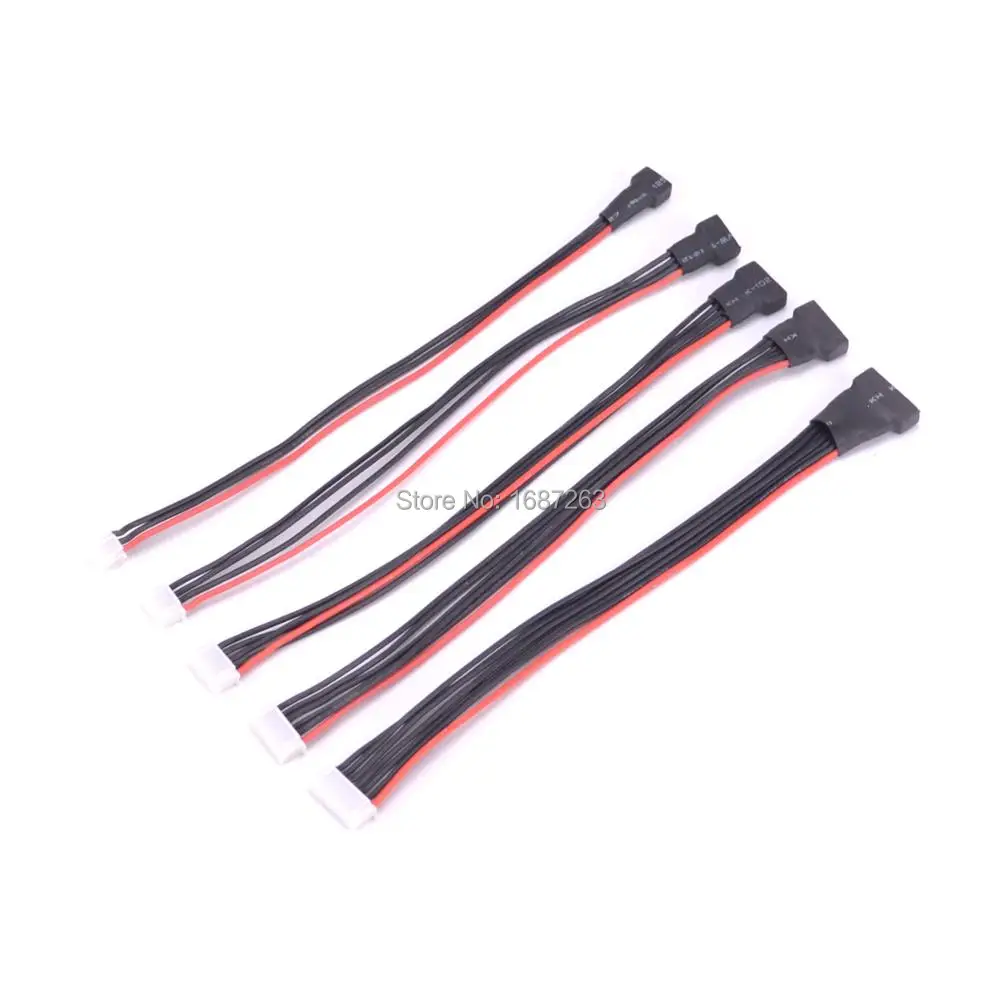 5 шт./лот Φ 2S 3S JST XH 6S Lipo Balance удлинитель зарядный кабель шнур 20 см 22AWG для зарядного