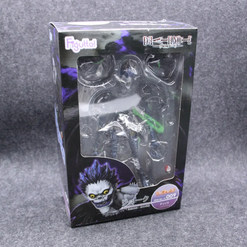 Ryuk with box Figutto Figma Аниме дэт Note персонаж Рюк и Ягами светильник BJD ПВХ Фигурки игрушки - Цвет: Ryuk with box