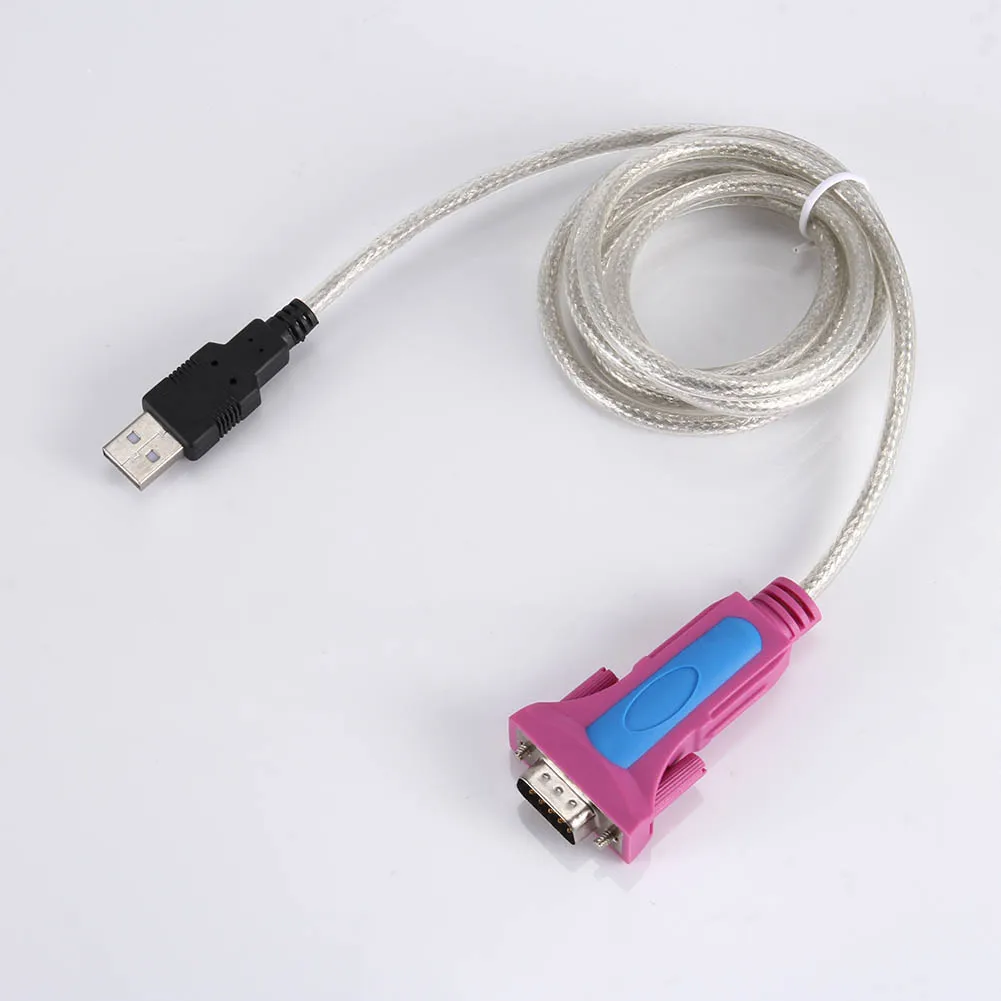 USB к RS232 DB9 последовательный кабель конвертер адаптер PL2303 чипсет 8 м для окна 10 @ JH |