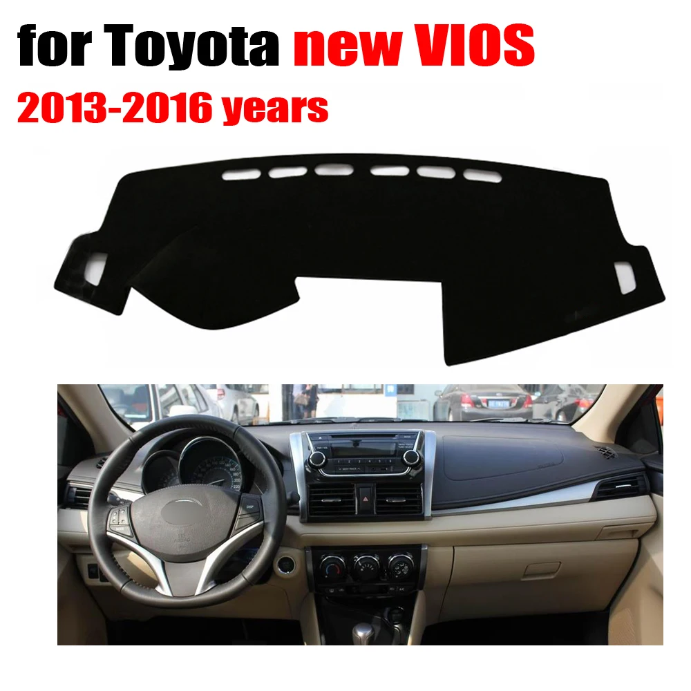 Коврик для приборной панели автомобиля TOYOTA новинка VIOS от 2013 до 2016 лет коврик