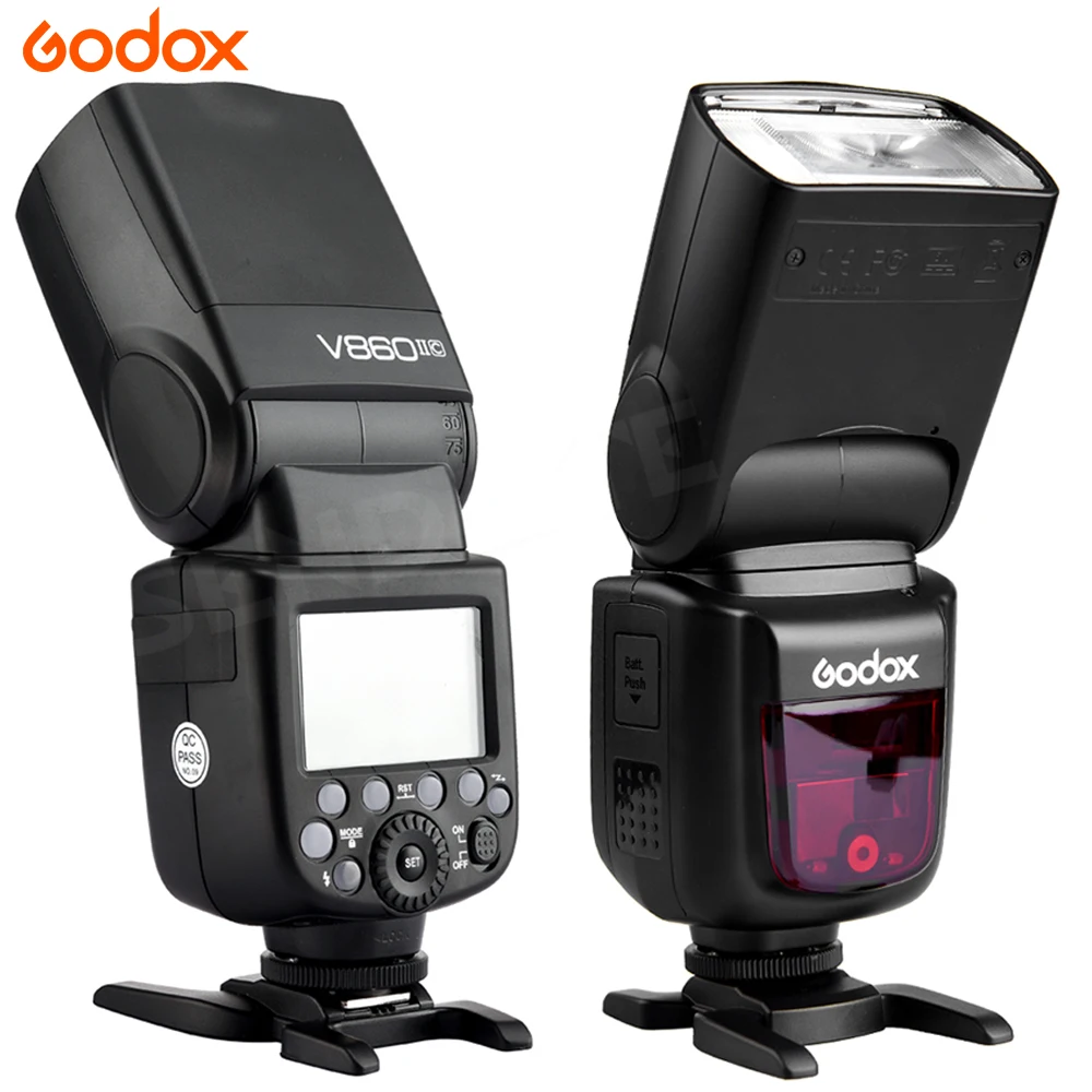 Godox Ving V860II V860II-C 2 4G GN60 E-TTL HSS 1/8000s литий-ионная батарея для камеры Speedlite Flash Canon DSLR +